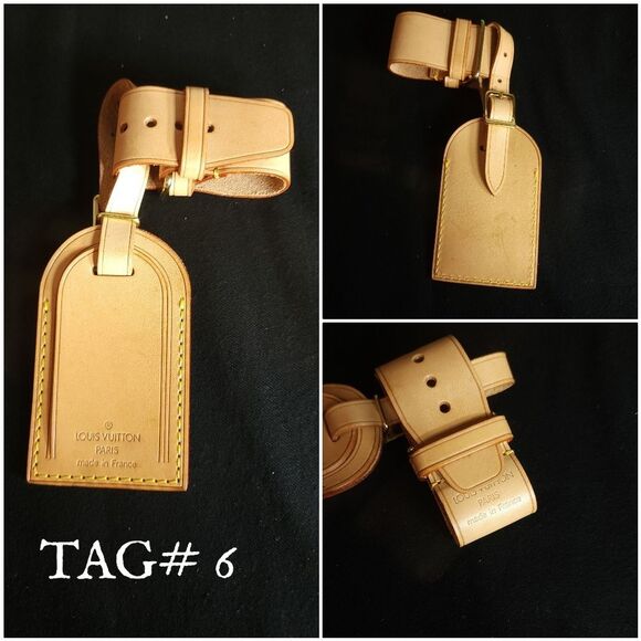 Authentic Louis Vuitton Luggage Tag & Poignant - NEW - Picture 9 of 16